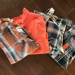 Flannel shirt 4 pack.